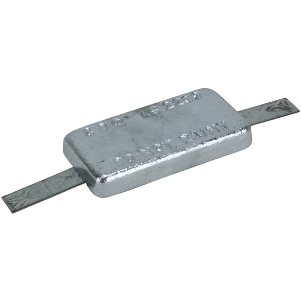 Sam Allen - Anodes - Zinc Rectangle Block With Strap