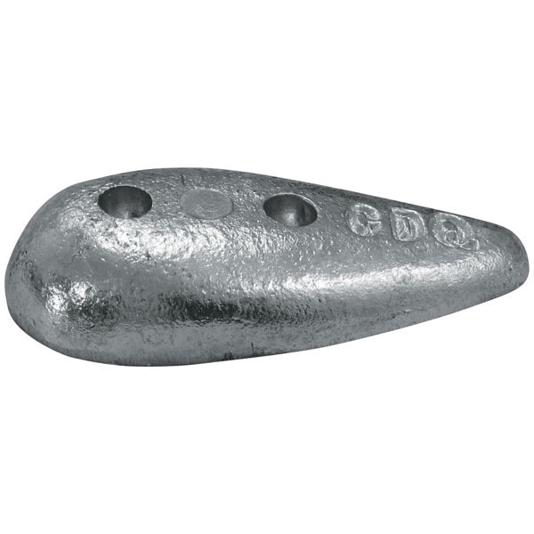 Sam Allen - Anodes - Zinc Tear Drop Bolt-On Block