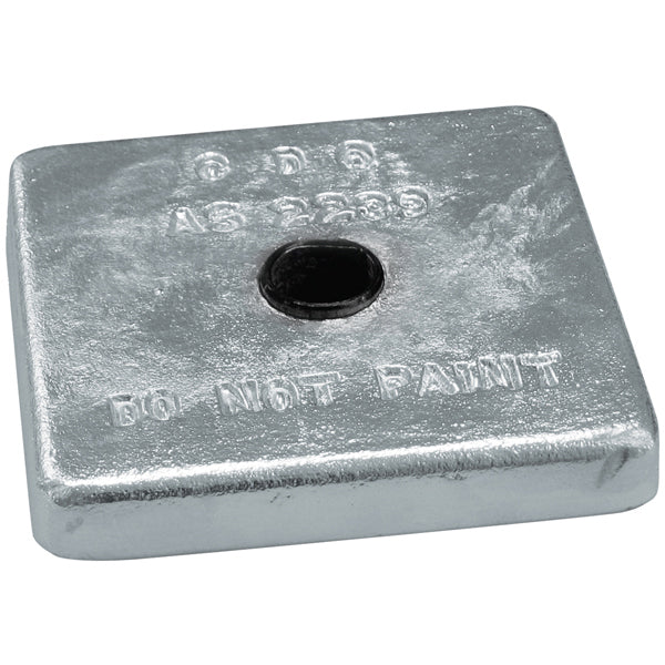 Sam Allen - Anodes - Zinc Square Bolt-On Block