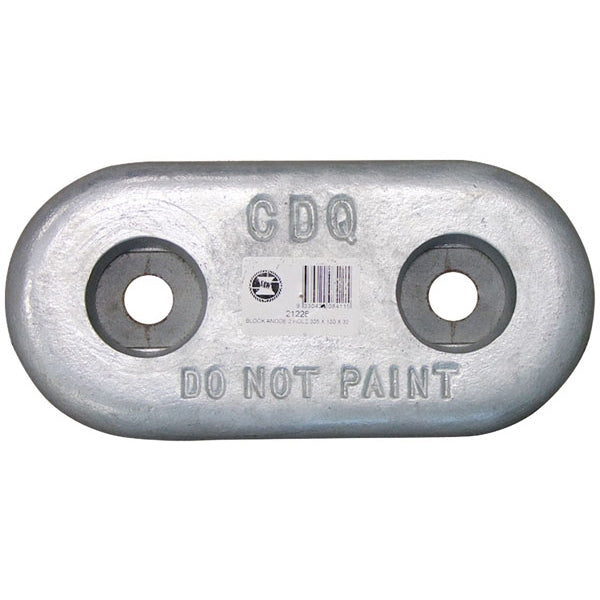 Sam Allen - Anodes - Zinc Oval Bolt-On Block