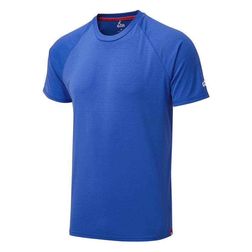 Gill - Mens UV Tec Tee - Blue/Ocean