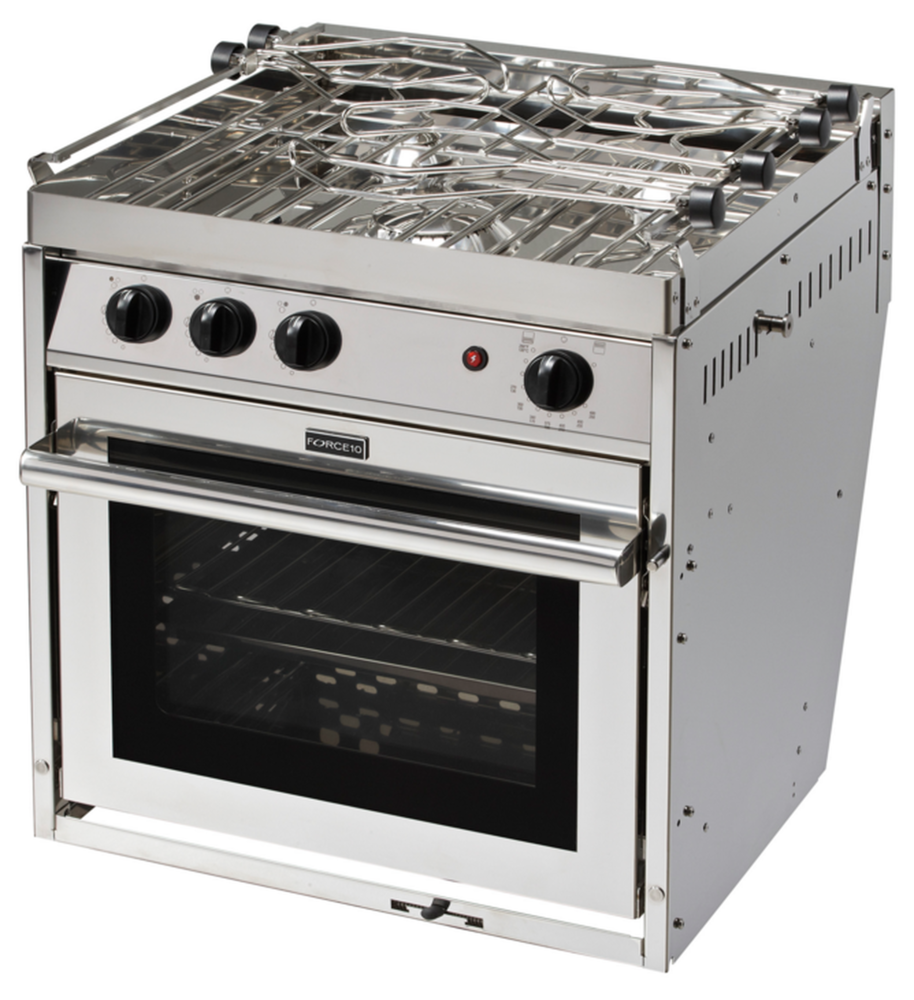 small 2 burner stove with oven