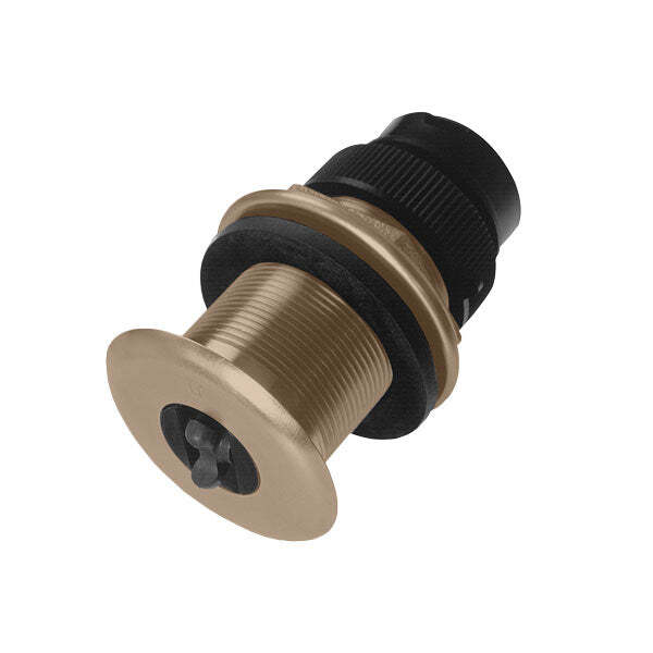 P120/B120 Speed & Temp Plastic/Bronze Retractable Through Hull Transducer Incl. Y-Cable E66022 (8 Pin)