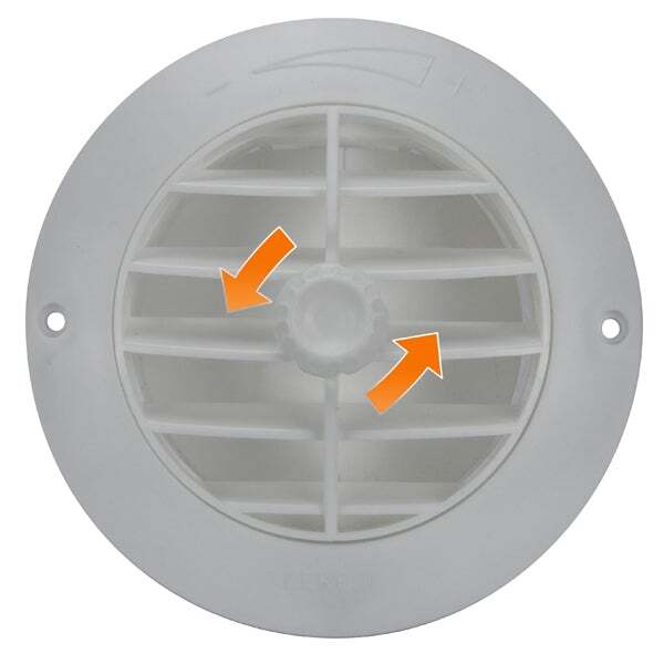 Vent - Round Air Abs Plastic