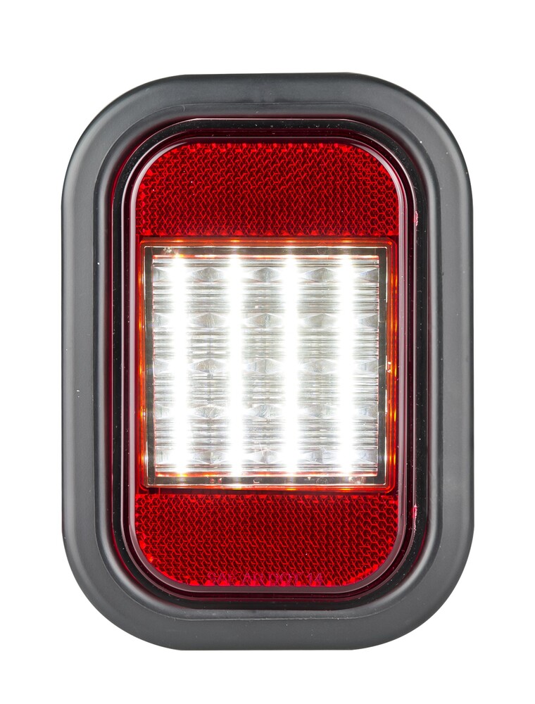 Single Function Recess Mount - Red - 134 Series