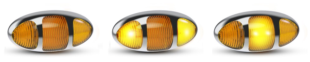 LED Autolamps - Marker Lamps with Direction Indicator