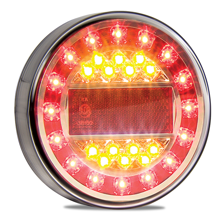 Rear Combo Lamp - Rectangular Reflector - Maxilamp Series