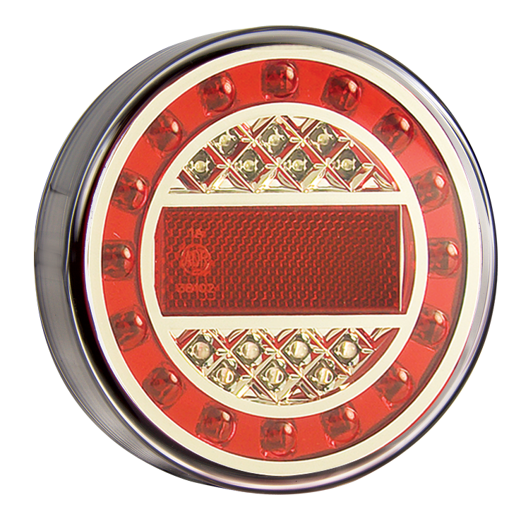 Rear Combo Lamp - Rectangular Reflector - Maxilamp Series