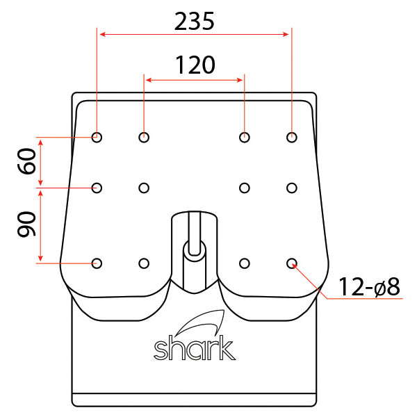 Pedestal - Suspension Base System Shark Ultra Plus