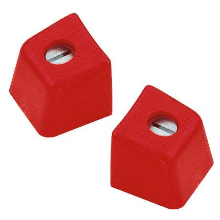 22mm Endstops - Low-Beam, Set of 2 - Red