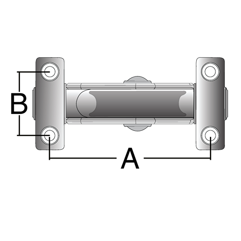 75mm Aluminum Flip-Flop Block - Lockoff