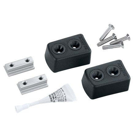 22mm Track Endstop Kit - Flat Mast Groove