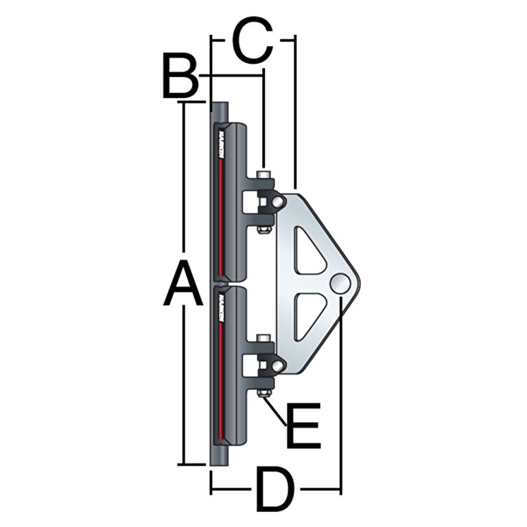 22mm Slider Headboard Car Assembly