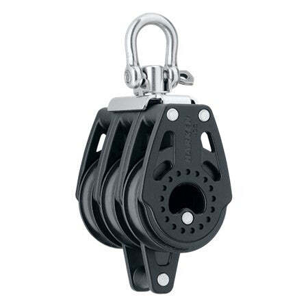 40mm Triple Block - Swivel, Becket