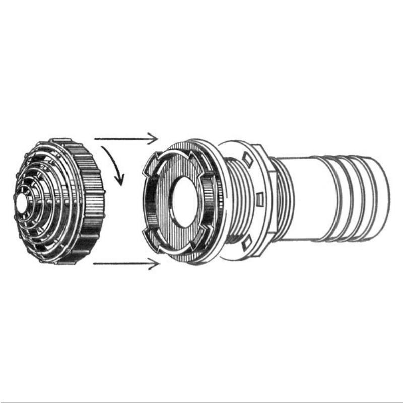 Overflow Fittings with Filter