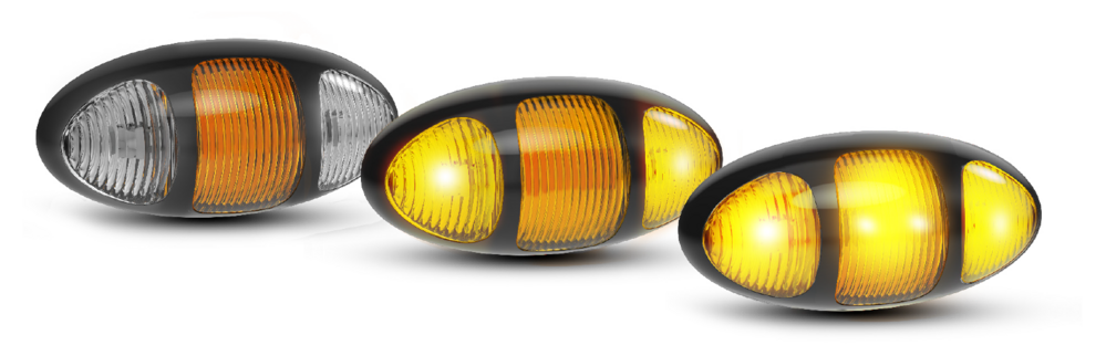 LED Autolamps - Marker Lamps with Direction Indicator