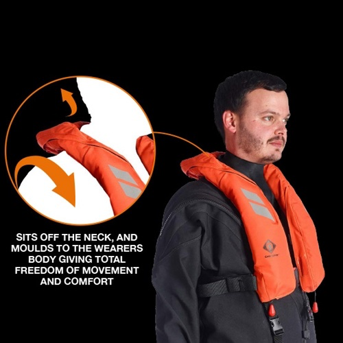 Crewsaver - Seacrewsader 290N Solas 3D Lifejacket - Automatic With Hood